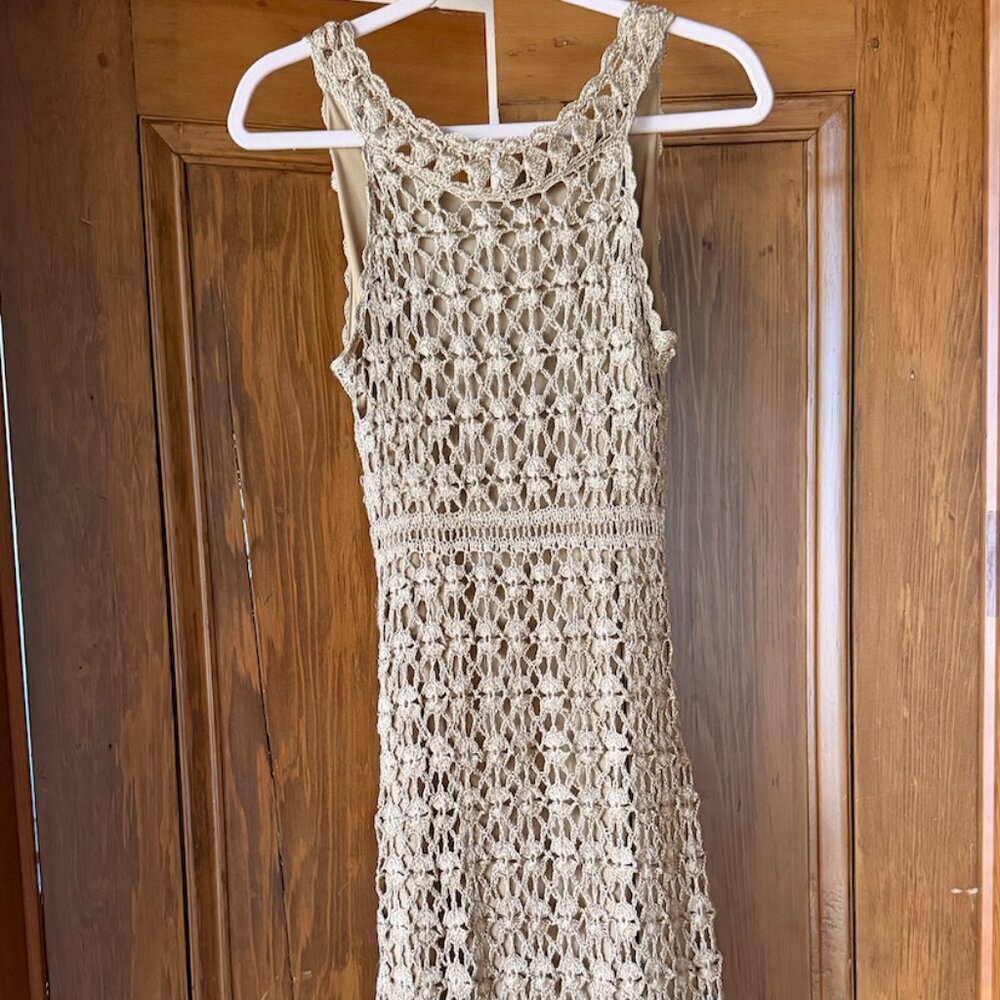 INC International Concepts Crochet Dress